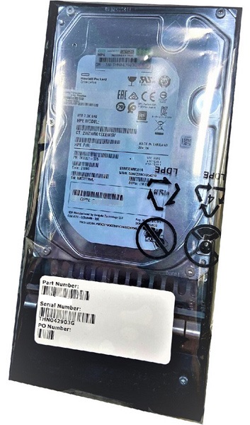 HPE P13250-001 Midline - hard drive - 10 TB - SAS 12Gb/s New F/s