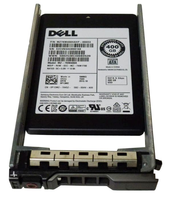 DELL P13M2 400Gb WRITE Intensive SATA 6Gbps 2.5inch Hot plug SSD