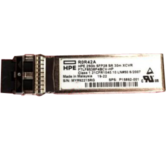 HPE P15892-001 25GbE SFP28 SR 30 meter Transceiver