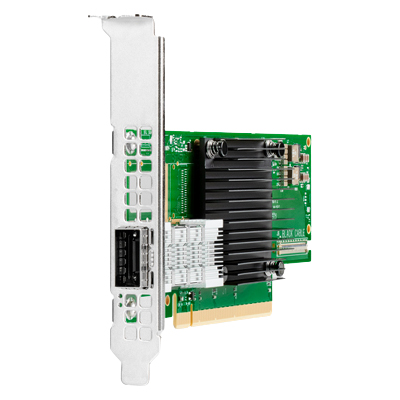 HPE P23664-B21 InfiniBand HDR/Ethernet 200Gb 1-port QSFP56 PCIe4 x16 MCX653105A-HDAT Adapter