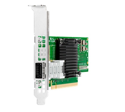 HPE P24248-001 InfiniBand HDR100/Ethernet 100Gb 1-Port QSFP56 PCIe4 x16 MCX653105A-ECAT Adapter