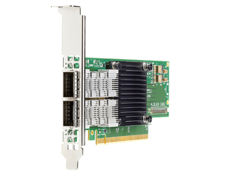 HPE P31324-B21 InfiniBand HDR/Ethernet 200Gb 2-port QSFP56 PCIe4 x16 MCX653106A-HDAT Adapter