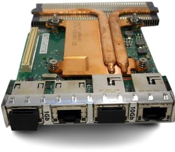 Dell P71JP Intel Ethernet X540 Quad-Port 10Gb + I350 1Gb DP Network Daughter Card