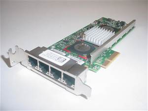 Dell P736R Broadcom Quad Port Pcie Nic Low Profile Network Card
