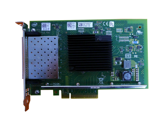 Dell PGRFV Intel X710-DA4 Quad Port 10Gb SFP+ Ethernet Converged Network Adapter Ref