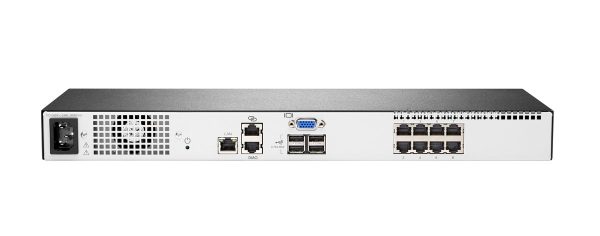 HPE Q1P54A 1X1X8 G4 KVM IP Console Switch