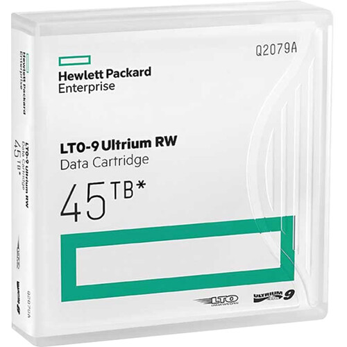 HPE Q2079A Lto-9 Ultrium 18TB/45TB RW Data Cartridge