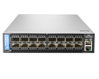 HPE Q2F23-63001 StoreFabric SN2100M 100GbE 16 QSFP28 Half Width switch 16 Ports Managed Rack Mountable