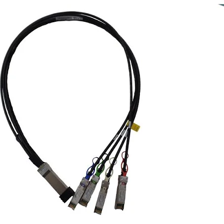 HPE Q9S72A 100GbE QSFP28 to 4x25GbE 1m Direct Attach Copper Cable