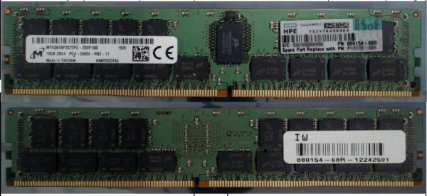 HPE Q9U23A 16GB 2Rx8 PC4-23400 DDR4 2933MHz ECC Memory