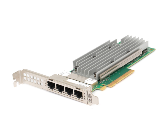 Dell QL41164HFRJ-DE Qlogic QL41164 Quad-Port Base-T RJ45 PCIe 3.0x8 Adapter FH