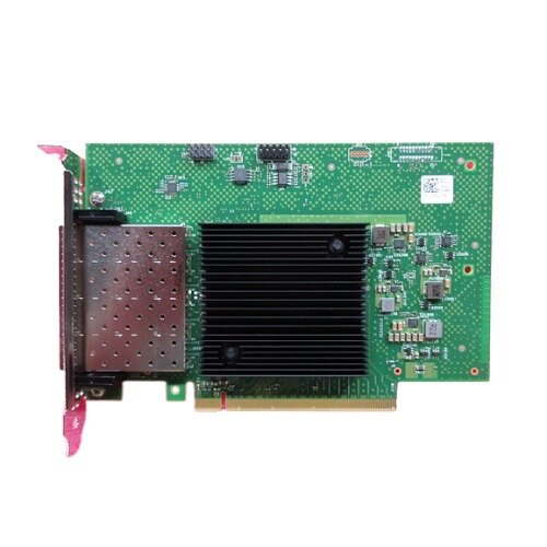 Dell RJV8H Intel E810 Quad Port 10/25GbE SFP28 PCIe Full Height Adapter