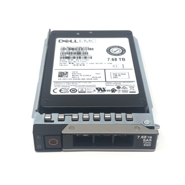 Dell RVYD5 7.68TB SAS-12Gbps 2.5" Read Intensive TLC SSD