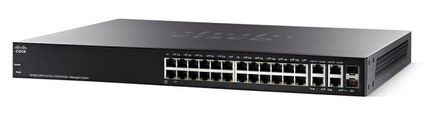 Cisco SF350-24-K9 Small Business SF350-24 Managed L3 Switch 24 Ports