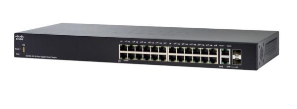 Cisco SG250-26P-K9 Small Business SG250-26P Managed Switch 24Ports