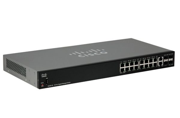 Cisco SG350-20-K9 20-Port PoE Managed Switch