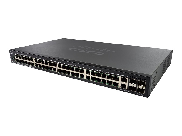 Cisco SG550X-48MP-K9 48-Port Gigabit PoE L3 Stackable Managed Switch