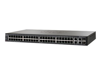 Cisco SRW2048-K9-NA Small Business SG300-52 Switch 52 ports - 50x 10/100/1000 + 2x combo Gigabit SFP