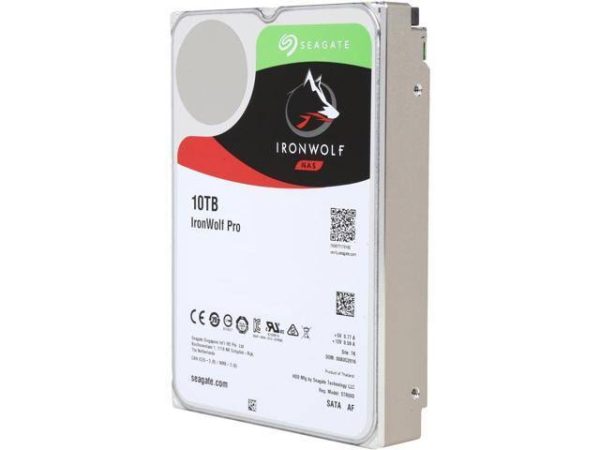 Seagate Ironwolf Pro ST10000NE0008 10TB 7.2K RPM Sata-6Gbps 3.5" HDD