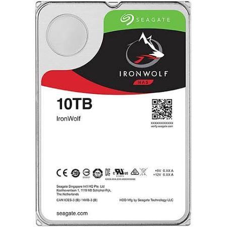 Seagate IronWolf ST10000VN0008 10TB 7.2K RPM Sata-6Gb/s 3.5" HDD