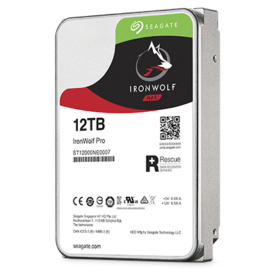 Seagate ST12000NE0007 Ironwolf Pro 12TB 7.2k SATA-6Gbps 3.5inch HDD