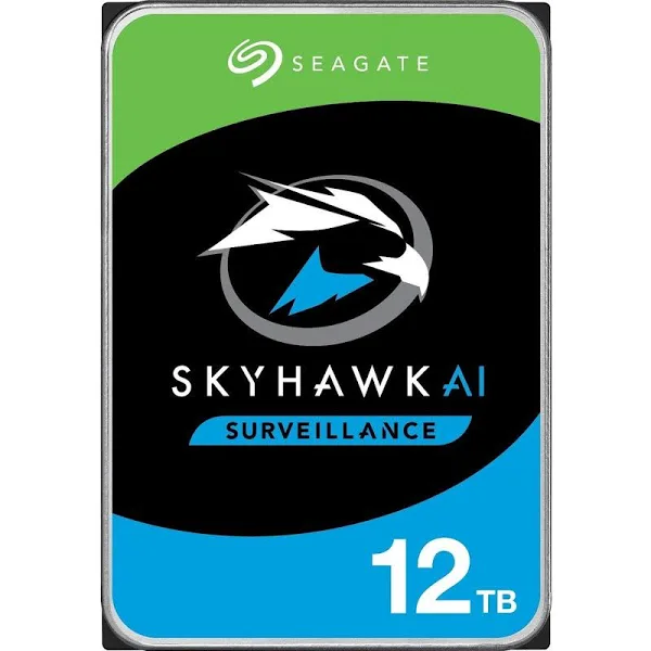 Seagate ST12000VE001 Skyhawk AI 12tb 7.2k sata-6gbps 512e 3.5" Hdd. New