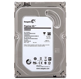 Seagate Pipeline HD ST2000VM003 2TB 5900RPM SATA 6Gb/s LP Ref HDD