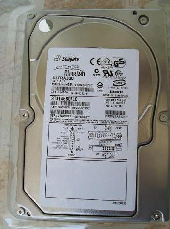 Seagate Cheetah ST3146807LC 147GB 10K Ultra320 SCSI 3.5" Ref HDD