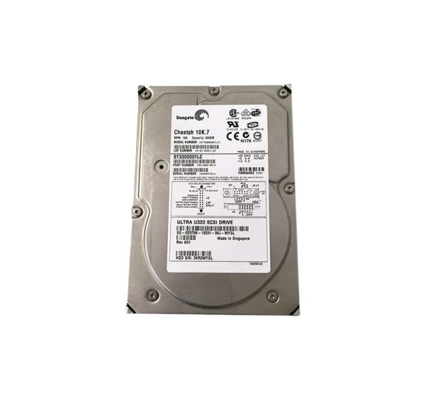 Seagate Cheetah 10K.7 ST3300007LC 300GB 10000RPM SCSI Ultra320 3.5"HDD