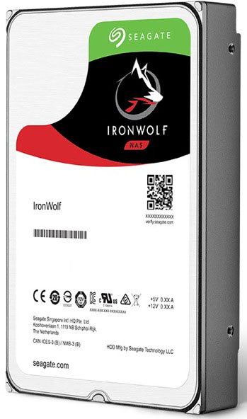 Seagate ST4000VN008 Ironwolf nas 4tb 5.9k sata-6gbps 3.5" hdd