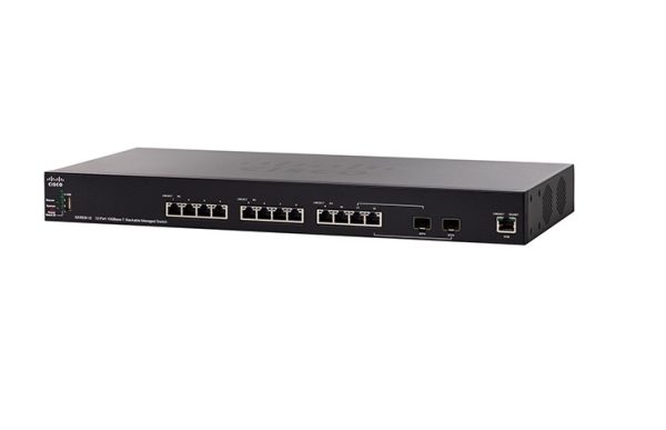 CISCO SX350X-12-K9 12 Port 10GBase-T Stackable Managed Switch