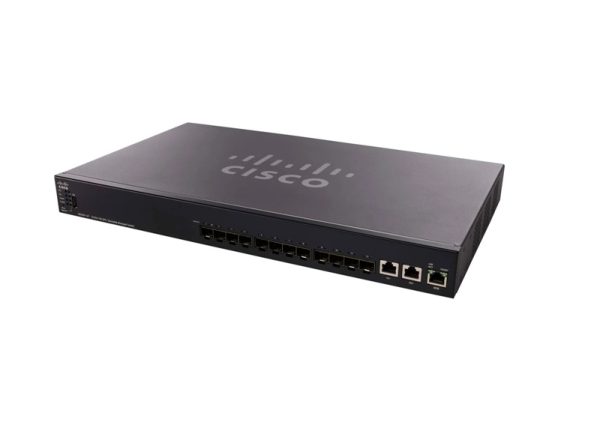 Cisco SX550X-12F-K9 12-Port 10g SFP+ Stackable Managed Switch