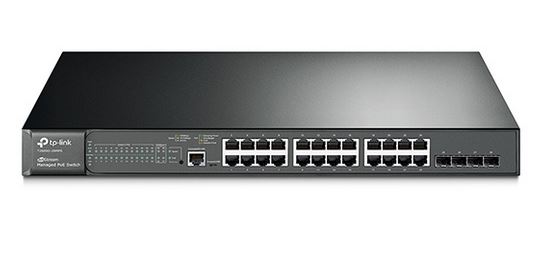 TP-link T2600G-28MPS TL-SG3424P 24-Port PoE+ Gigabit L2 Managed Switch