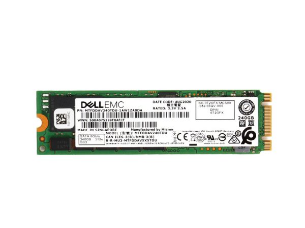 Dell T2GFX 240GB SSD SATA 6Gbps M.2 for BOSS Card