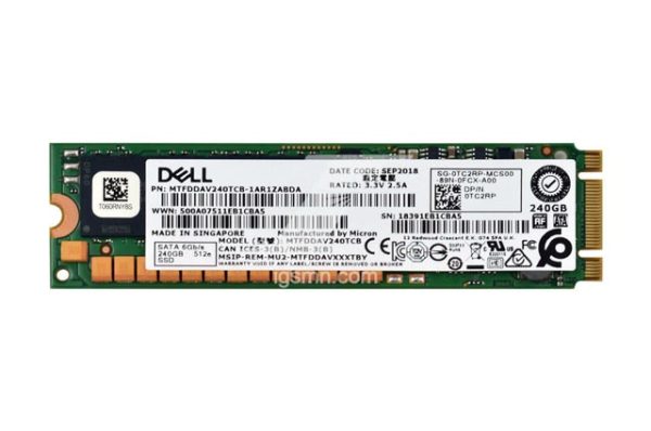 Dell TC2RP 240GB SSD SATA 6GB/s M.2 for Boss Card