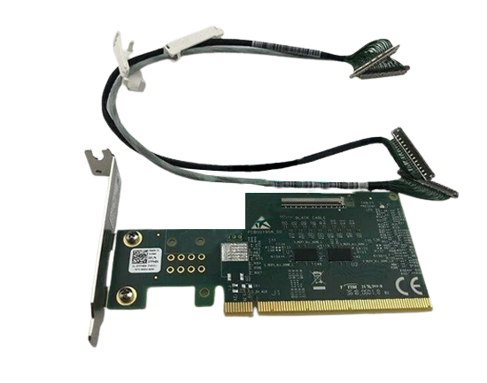 Dell TFM86 Mellanox PCIe Auxiliary Card and Cable for C4140 Server