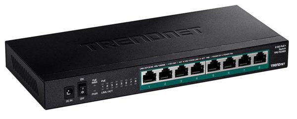 TRENDnet TPE-TG380 8-Port Unmanaged 2.5G PoE+ Switch