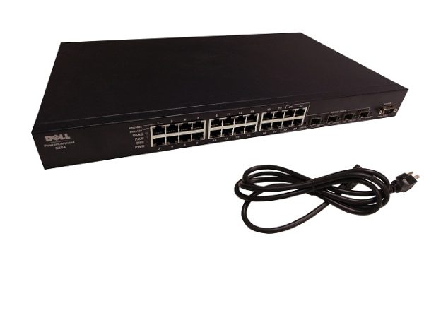 Dell UJ371 PowerConnect 5324 24 Port Gigabit Ethernet Switch