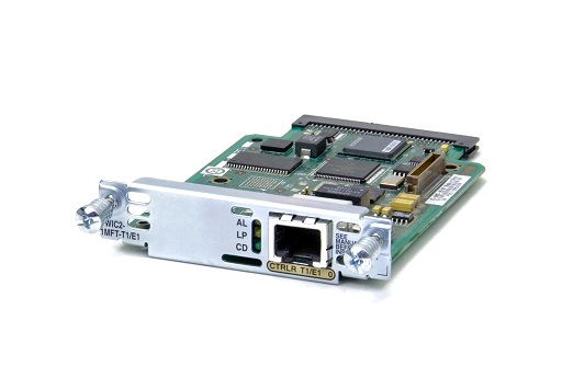 Cisco VWIC2-1MFT-T1/E1 1-Port T1/E1 2nd Gen Multiflex Interface Card