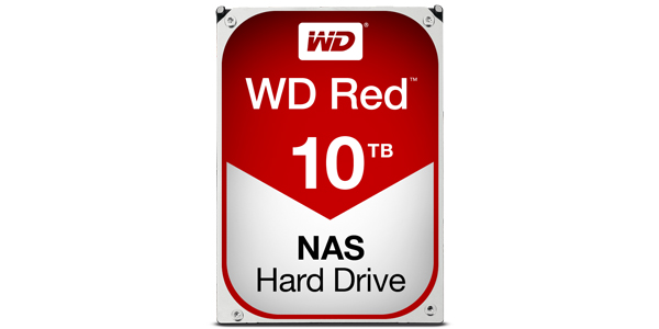 WD Red Nas WD100EFAX 10TB 5400RPM SATA 6.0Gbps 256MB Cache 3.5" HDD