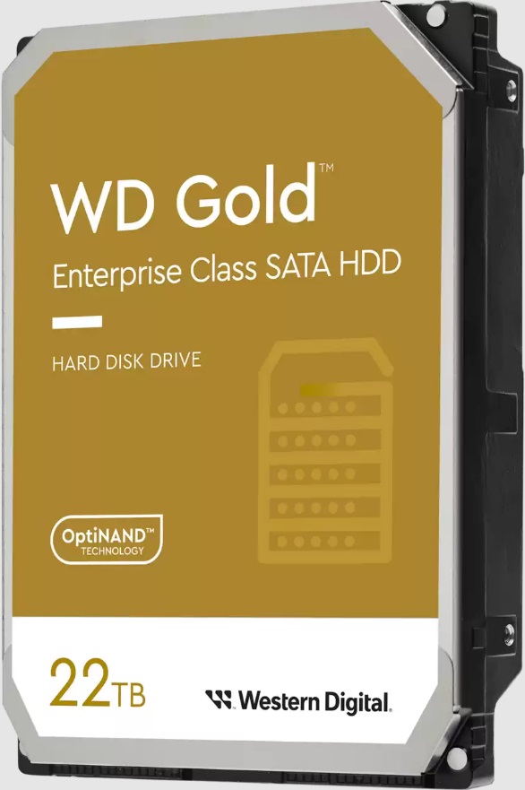 WD WD GOLD 22tb 7.2K sata-6gbps 3.5" Enterprise Class hard drive - WD221KRYZ