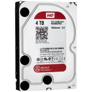 WD RED WD40EFRX 4TB SATA 6Gb/s 3.5inch NAS Internal Hdd