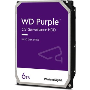 WD Purple WD60PURZ 6TB 5400RPM SATA 6.0Gbps 64MB Cache 3.5" HDD