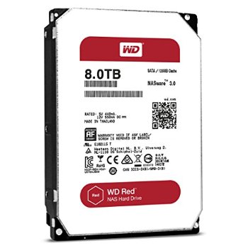 WD Red WD80EFAX 8TB 5400RPM SATA 6.0Gbps 256MB Cache 3.5" HDD