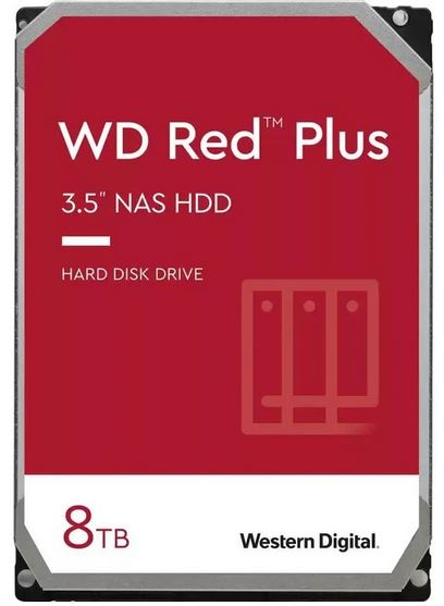 WD RED WD80EFZZ 8TB SATA 6Gb/s 5640RPM 3.5inch NAS Hard Drive