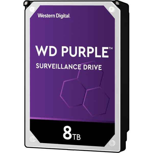 WD WD82PURZ 8TB Purple 7200RPM SATA-6GBps 3.5inch Surveillance Internal HDD