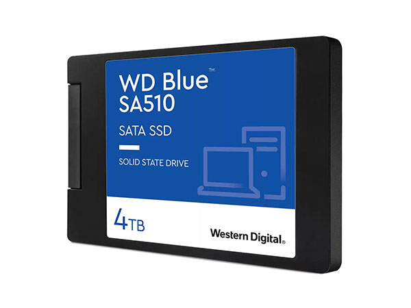 WD Blue WDS400T3B0A SA510 4TB SATA 6.0Gb/s 2.5" 7mm Internal SSD