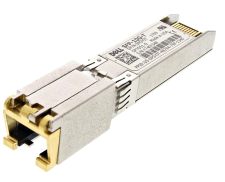 Dell WP2PP SFP-10G-T SFP+ 10GBASE-T 30m reach on CAT6A/7 Transceiver