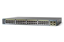 Cisco WS-C2960-48PST-L Catalyst 2960 48 10/100 PoE + 2 T/SFP LAN Base