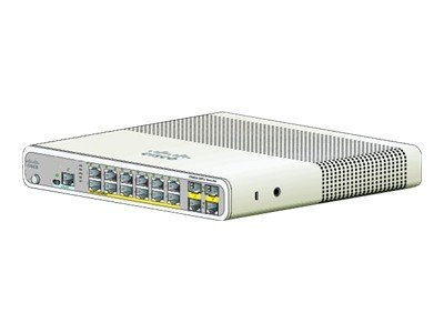 Cisco Catalyst WS-C2960C-12PC-L Compact 2960C-12PC-L Managed Switch 12xPoE Ports